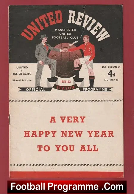 Manchester United v Bolton Wanderers 1951 - to clear