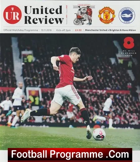 Manchester United v Brighton 2019