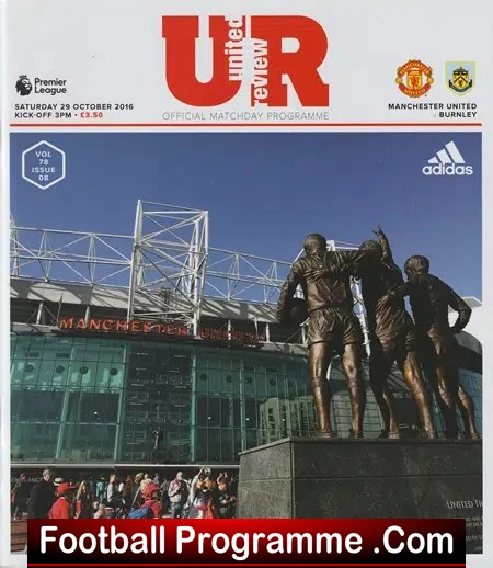 Manchester United v Burnley 2016