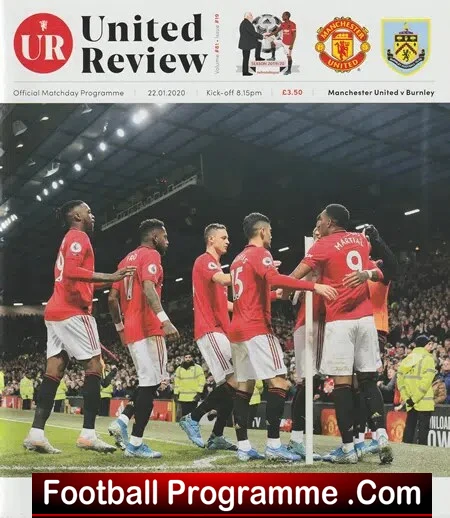 Manchester United v Burnley 2020