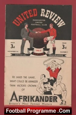 Manchester United v Derby County 1946 – Man Utd 1940’s