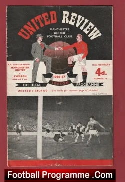 Manchester United v Everton 1957 – Man Utd FA Cup