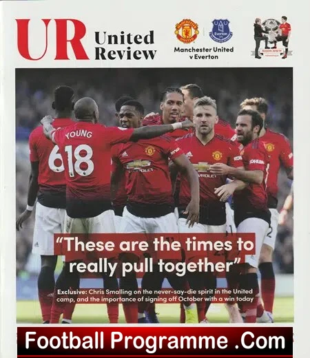 Manchester United v Everton 2018