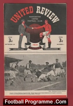 Manchester United v Huddersfield Town 1948 – 1940’s Man Utd