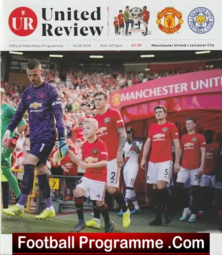 Manchester United v Leicester City 2019 – BCD1