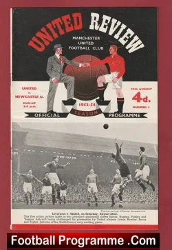 Manchester United v Newcastle United 1953 – Man Utd
