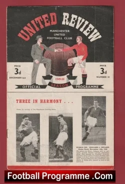 Manchester United v Newcastle United 1949 – Busby Babes Ray Wood