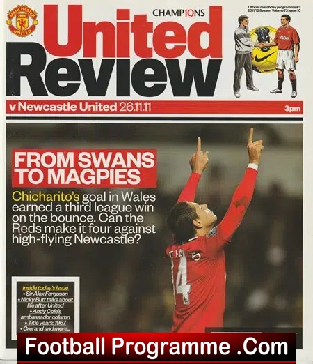 Manchester United v Newcastle United 2011