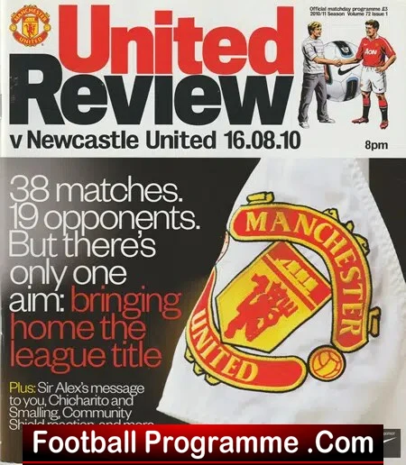 Manchester United v Newcastle United 2010
