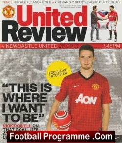 Manchester United v Newcastle United 2012 – League Cup