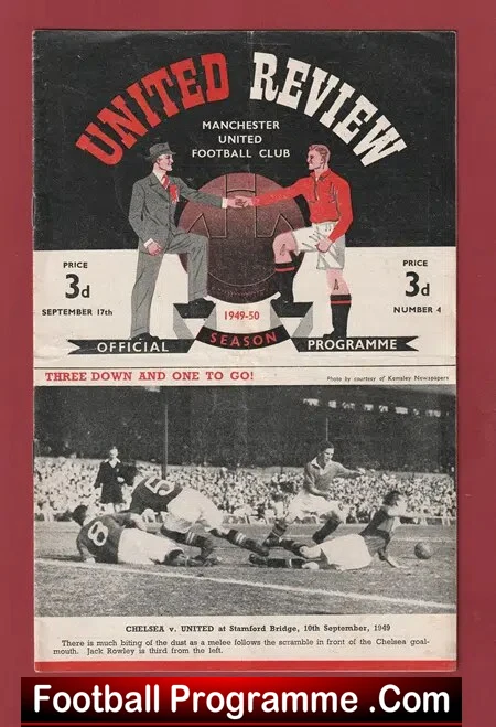 Manchester United v Stoke City 1949