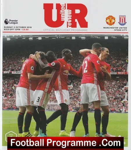 Manchester United v Stoke City 2016