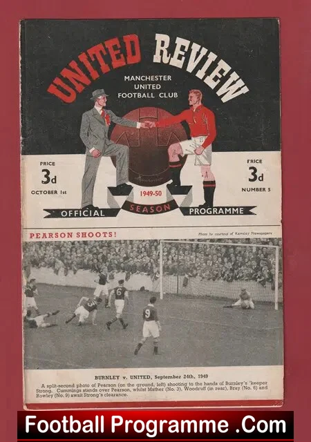 Manchester United v Sunderland 1949 – to clear