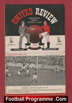 Manchester United v Sunderland 1949 – to clear