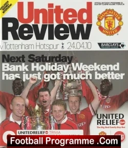 Manchester United v Tottenham 2010