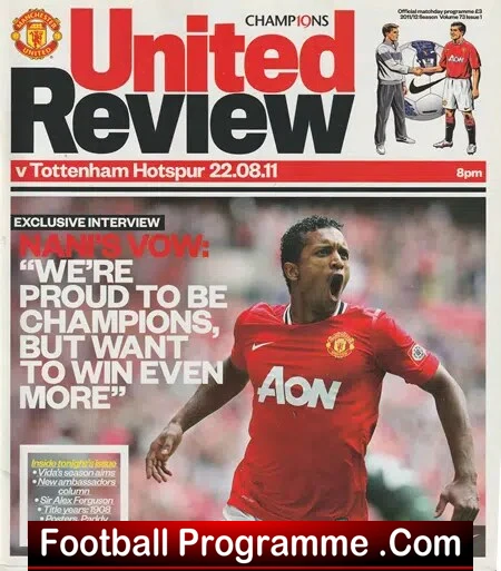 Manchester United v Tottenham 2011