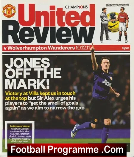 Manchester United v Wolves 2011