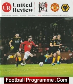 Manchester United v Wolves 2020 – Bruno Fernandes Debut Man Utd