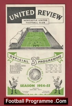 Newcastle United v Portsmouth 1954