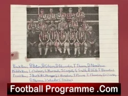 Notts County Football Team Multi Signed autographed Picture 1966