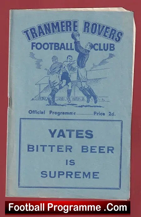 Tranmere Rovers v Stockport County 1950