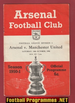 Arsenal v Manchester United 1949 – Man Utd