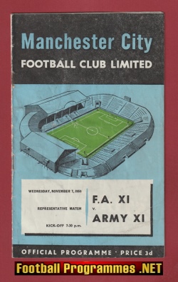 Army v FA X1 1956 – Bobby Charlton + Duncan Edwards