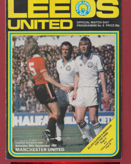 Leeds United v Manchester United 1980 – Man Utd