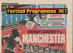 Derby County v Manchester United 1976 – Man Utd