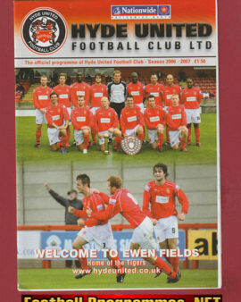 Hyde United v Manchester United 2006 – Ewen Fields – Tigers