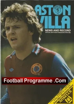 Aston Villa v Manchester United 1978 – Man Utd