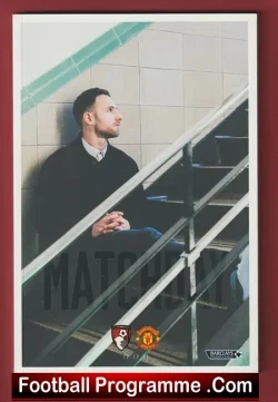 Bournemouth v Manchester United 2015 - football programme