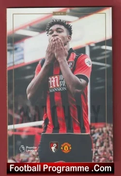 Bournemouth v Manchester United 2016 - football programme