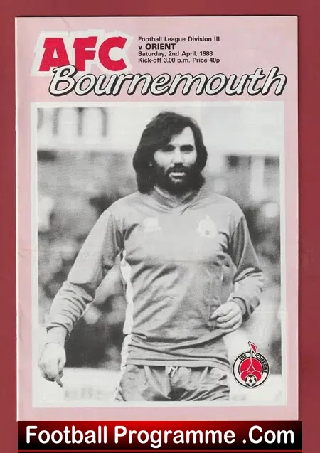 Bournemouth v Orient 1983 – George Best Played