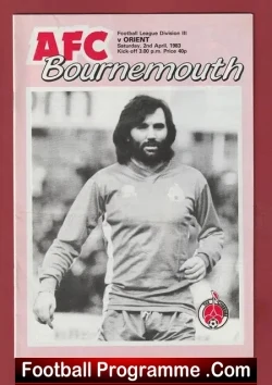 Bournemouth v Orient 1983 – George Best Played