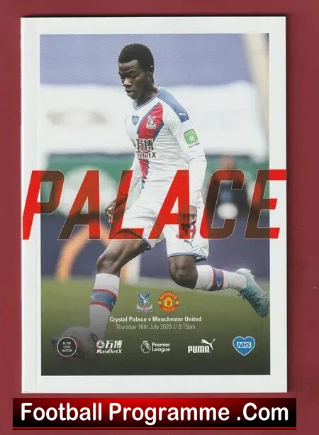 Crystal Palace v Manchester United 2020 – JULY BCD