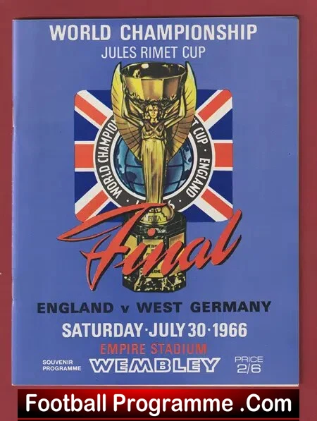 England v Germany 1966 – World Cup Final 66 – 2nd Edition