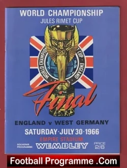 England v Germany 1966 – World Cup Final 66 – 2nd Edition