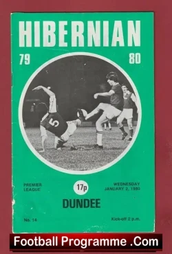 Hibernian Hibs v Dundee 1980 – Plus George Best