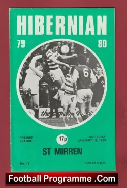 Hibernian Hibs v St Mirren 1980 – Plus George Best