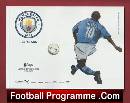 Manchester City v Manchester United 2019