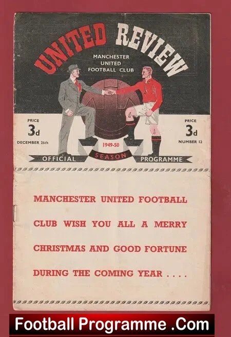 Manchester United v Arsenal 1949 – Man Utd