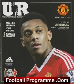 Manchester United v Arsenal 2016