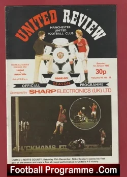 Manchester United v Aston Villa 1983
