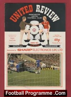 Manchester United v Aston Villa 1985 – Man Utd