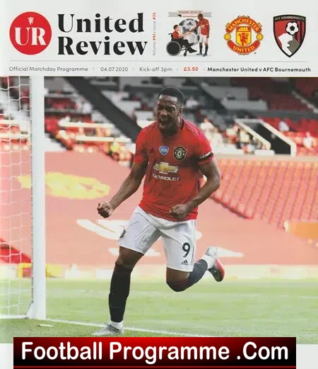 Manchester United v Bournemouth 2020 – BCD1
