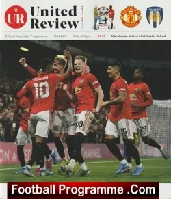 Manchester United v Colchester United 2019 – League Cup