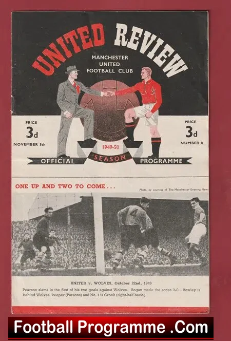 Manchester United v Huddersfield Town 1949 – Man Utd