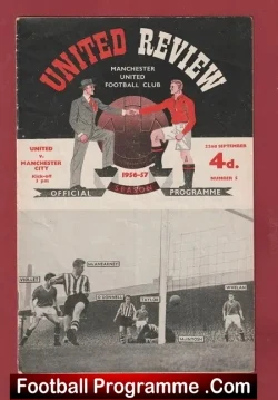 Manchester United v Manchester City 1956 – Plus Match Token