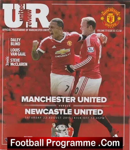 Manchester United v Newcastle United 2015